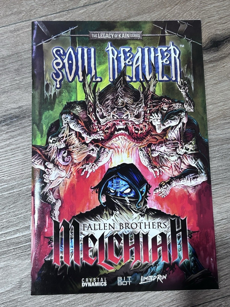 Legacy of Kain Soul Reaver 1 2 Fallen Brother Melchia Comic Eidos