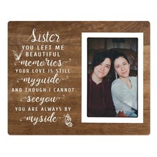Memorial Gifts for Loss of Sister - Sister Memorial Picture Frames - Sympathy...