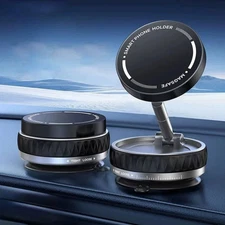 360° Adjustable Magnetic Vacuum Suction Cup Car Phone Holder Mount For MagSafe*