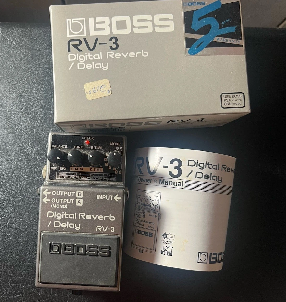 Boss RV 3 Guitar Delay, Echo & Reverb Pedals for sale | eBay