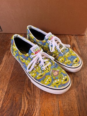 Toy Story x Vans Era Aliens Men's size 10.5 Rare Glow In The Dark