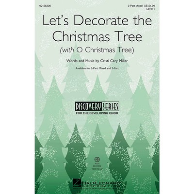 Let's Decorate the Christmas Tree VoiceTrax CD Composed by Cristi Cary Miller