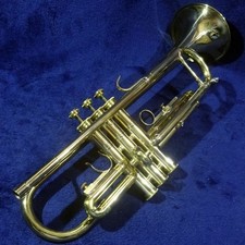 NIKKAN TR-133 Custom Reverse MS Bore Trumpet 1969 Japan Vintage With Case