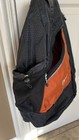 MAYO CLINIC Full Size Backpack Luggage Travel Black Orange Shoulder Sling Tote — photo 3