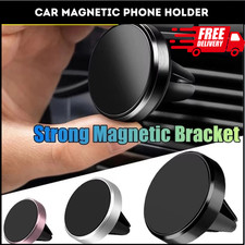 Car Magnetic Phone Holder Air Vent Mount Bracket Universal AirVent Fan Mobile X
