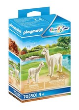 PLAYMOBIL Zoo Alpaka mit Baby 70350