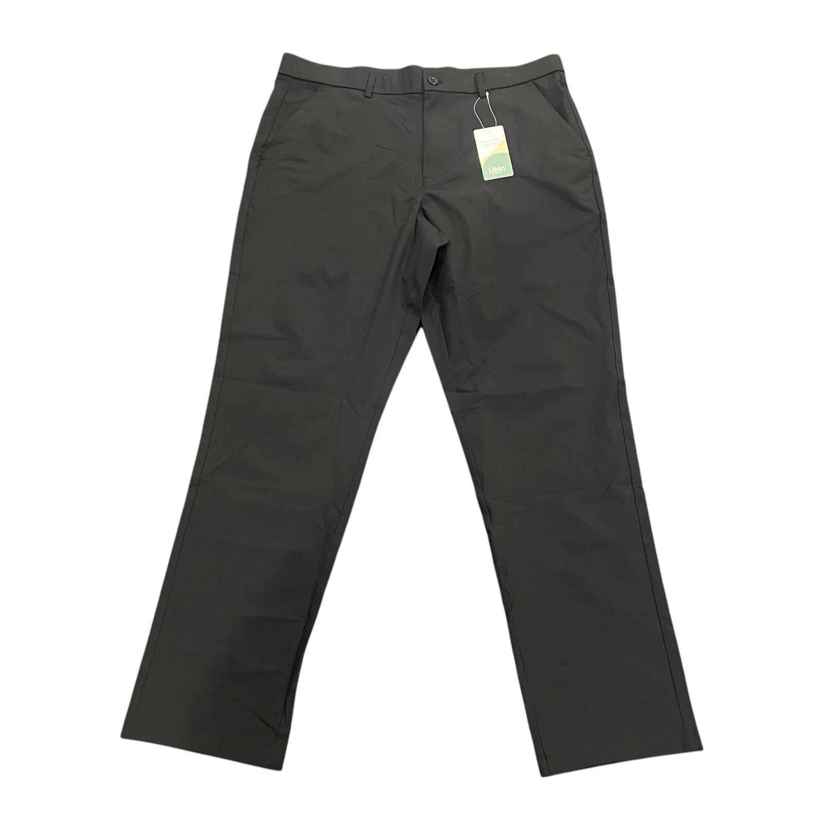 Libin Black Athletic Golf Pants Lightweight Size 35X30