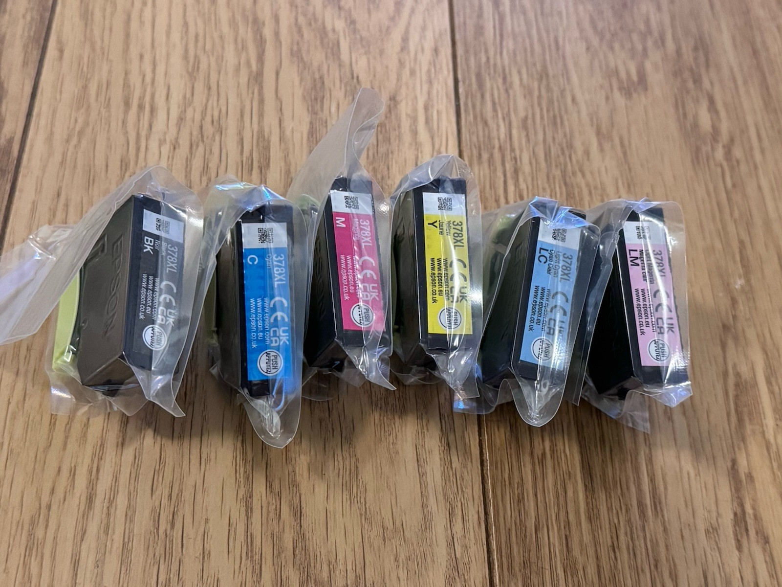 Genuine Epson Ink Multipack - 378 XL / XP-8500 XP-8600 XP-15000 - Date Blind