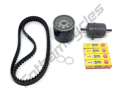 Ducati Multistrada 1100 FULL SERVICE KIT Timing Belt Spark Plug Fuel/Oil Filter 