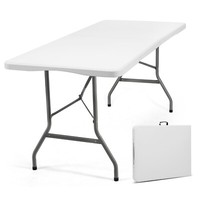 Sekey 180 Cm Buffettisch Klappbar Campingtisch Gartentisch Mit Tragegriff