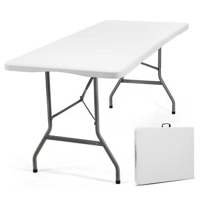 Sekey 180 cm Buffettisch Klappbar Campingtisch Gartentisch mit Tragegriff