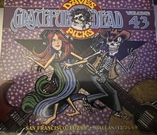 Grateful Dead Dave's Picks Vol 43 11/2/69 SF  12/26/1969 Dallas Sealed