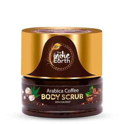 The Indie Earth Coffee Body Scrub With Coconut & Shea Butter 125 gm