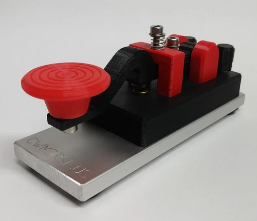CW Morse Code Keys Camel Back Morse Code Key - Thumbnail 3