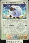 Carte Pokemon MOUMOUTON 124/142 REVERSE EV7 Ecarlate et Violet 7 SCR FR NEUF