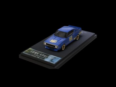NISSAN KPGC110 - LBWK #73 - bluemetallic - Time Micro 1:64