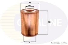 Oil Filter - Element  To Fit Chevrolet Cruze 12->, Trax 12->, Opel Astra 07->15,