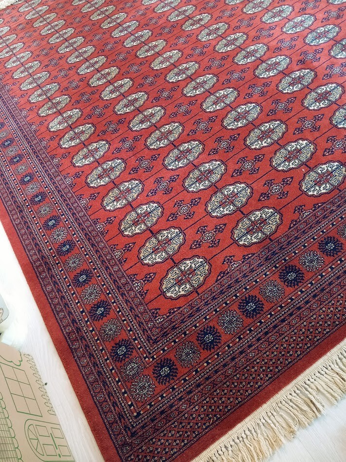 Rug 338x247cm LUXURY Afghan Bokhara John Lewis HANDMADE CARPETS 11.10x8