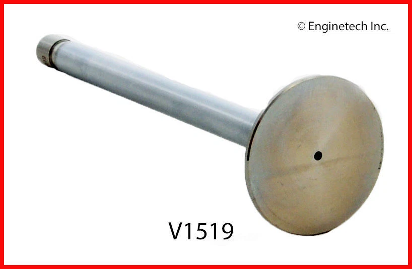 Válvula de escape del motor-OHV, Ford, 16 válvulas ENGINETECH, INC. V1519 Foto 2 de 2