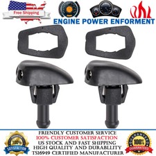 Universal Adjustable Dual Holes Windshield Washer Nozzle Wiper Water Spray Jet