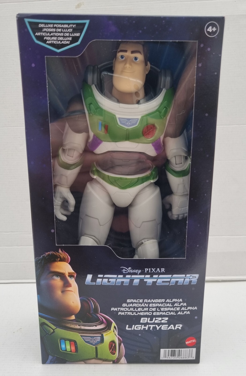 Disney Pixar Mattel Buzz Lightyear Space Ranger Alpha Action Figure - Brand New