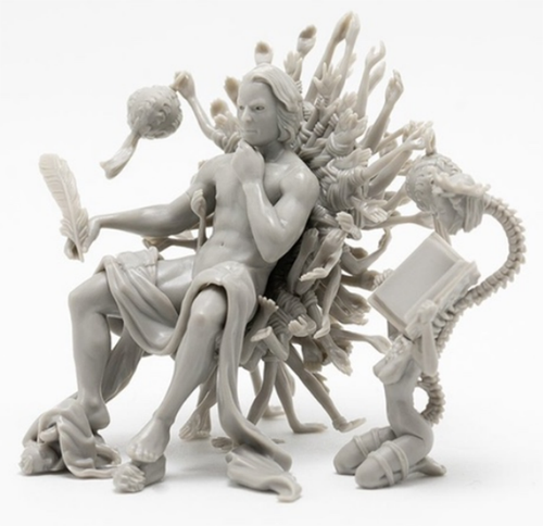 NEUF Summer Goth 50 Mm (base) Résine Kingdom Death Non Assemblé WH467 - Foto 4