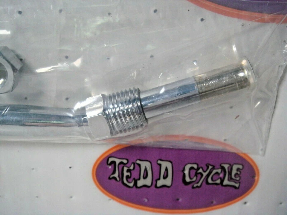 Kit de montaje de cable de freno Harley FL '65-'71 ajustador de cable de palanca V-Twin 24-0141 X9 Foto 3 de 4