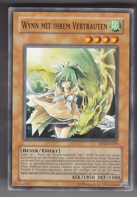 YU-GI-OH Wynn mit Ihrem Vertrauten Common EEN-DE029