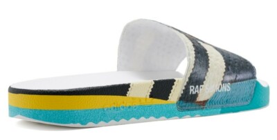 RAF SIMONS x ADIDAS 'Samba Adilette Trompe L'oeil' Men's Slides