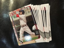 2015 Bowman BP70 Carlos Asuaje 20 count lot Boston Red Sox