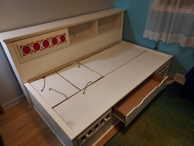 Girl's Bedroom Suite. Bed and Chest of Drawers