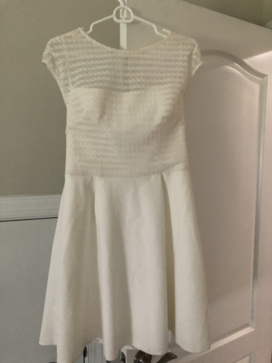 Reiss Women Ivory White Lace Lined Sleeveless Dress US Sz 8 | eBay Reiss Women Ivory White Lace Lined Sleeveless Dress US Sz 8 | eBay