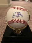 manny machado autographed signed baseball