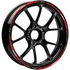 Red 17" 18" "CBR" Wheel Rim Tape Decal Stripes Sticker for Honda CBR600RR 1000RR