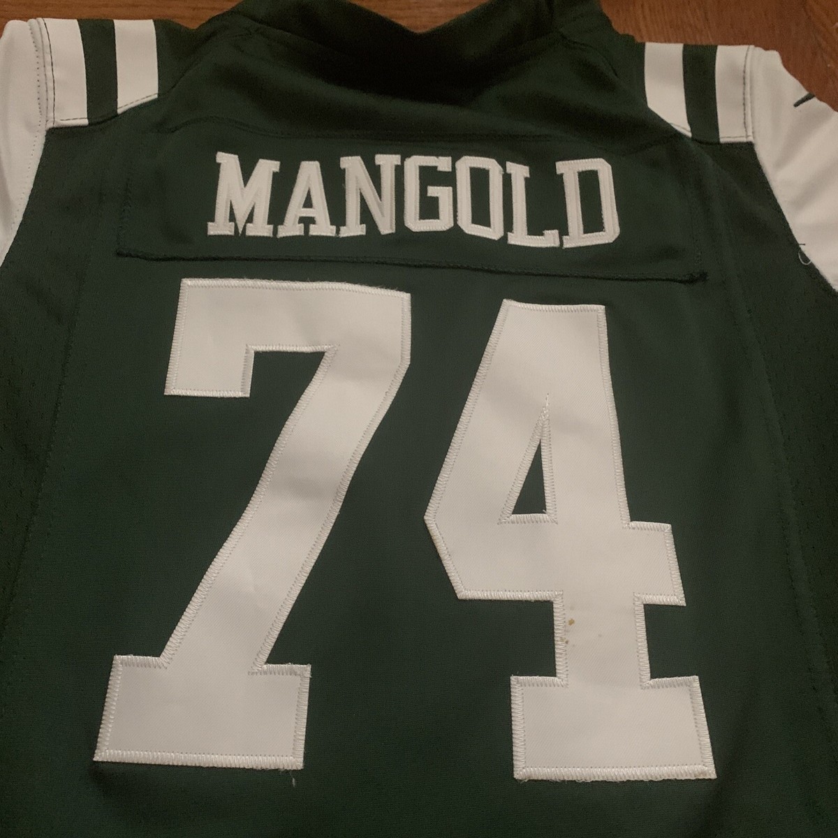 Nick Mangold - #74 - New York Jets Nike On Field Jersey Youth