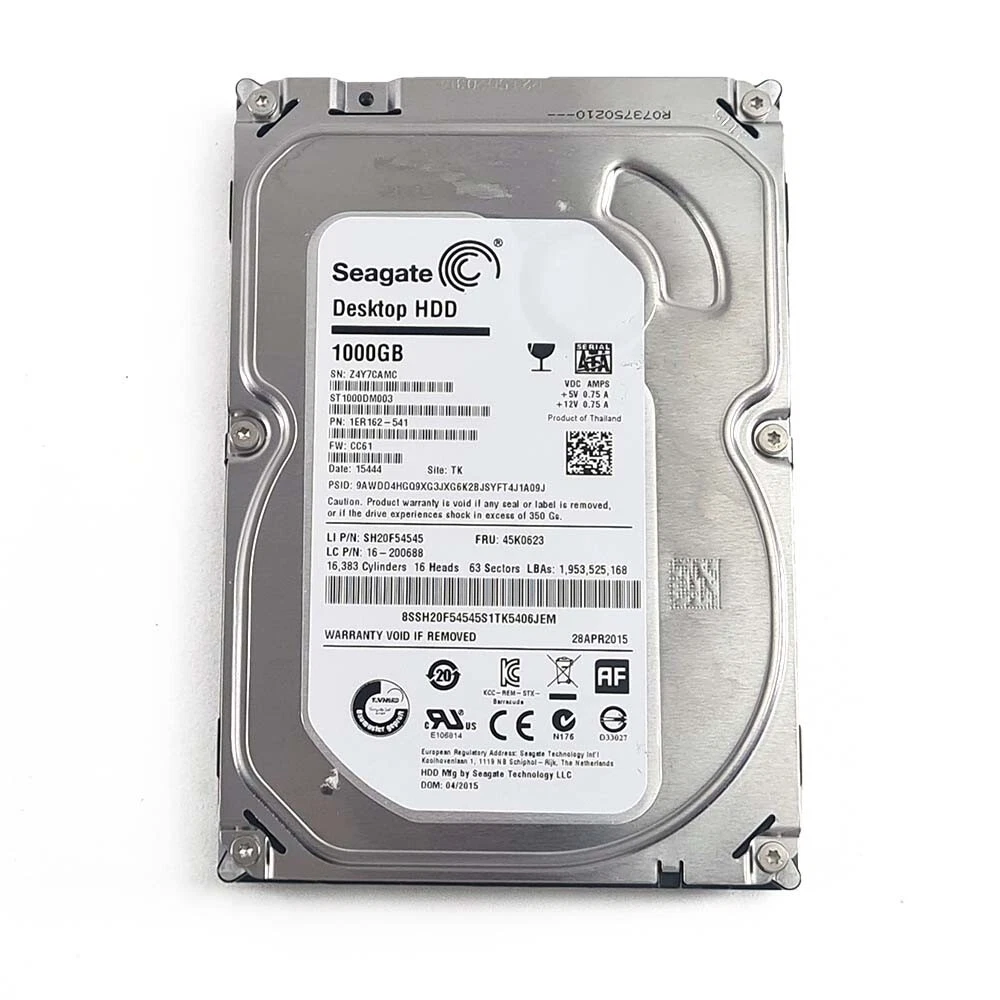 ST18000VE002 - Seagate SkyHawk AI 18TB 7200RPM SATA 6Gbps 256MB  512e 3 5 Inch Internal Hard Drive
