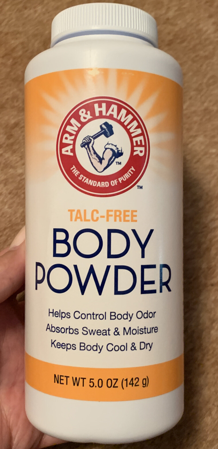 Arm & Hammer Body Powder Cornstarch TalcFree Absorbs Wetness 5 Oz 856145006236 eBay
