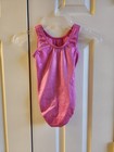 Snowflake Designs Pink/Black Gymnastics/Dance Leotard CS — photo 3
