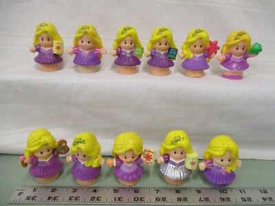 Fisher Price Little People Princess Rapunzel Disney Palace Songs Pick one Part