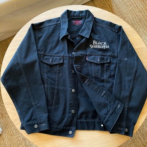 black sabbath jean jacket