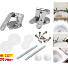 <!--F#f_0-->Universal Toilet Seat Hinges Set Pair With Fittings Replacement Toilet Lid Hinge<!--F/-->