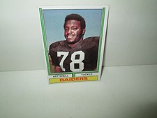 ART SHELL 1974 Football Card Topps #272 HOF Coach Oakland Raiders VG