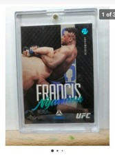 2021 Panini Francis Ngannou Luminance Platinum 1/1 UNIQUE ON THE PLANET !!!!!!