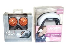 New Degrees 180s Ear Warmers  Stereo Headphones Muffs Headband Behind Head Warm