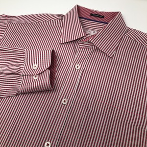 red and white striped shirt men