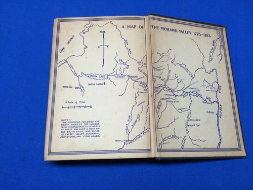 VERY POOR COND "Drums Along The Mohawk" by Walter D. Edmonds. Hardcover 1936 - Picture 4 of 8