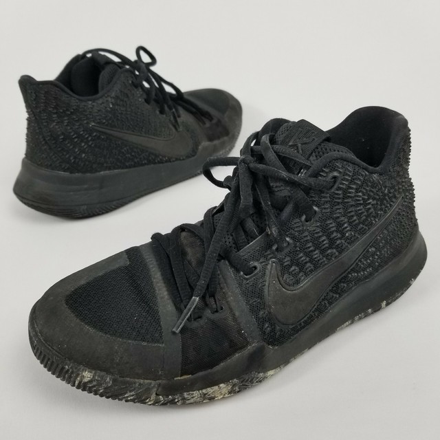 kyrie 3 triple black marble