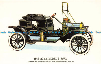 R672900 20h.p. Model T Ford. Dreisitzer Sport Runabout mit Body Style Carri