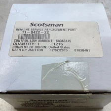 Scotsman Head Pressure Control Valve 11-0422-22