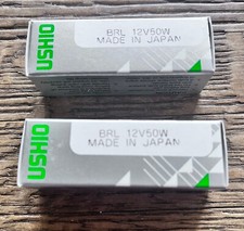 Ushio BRL 12V 50 Watt Bulb pak of 2 bulbs 